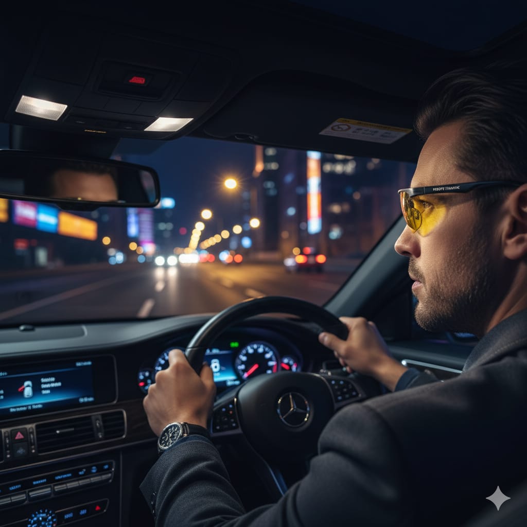 Night driving glasses