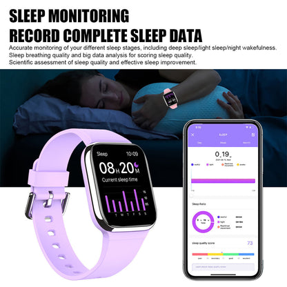 Smart Watch Fitness Tracker Heart Rate Men / Women Sport Watches for Ios Android