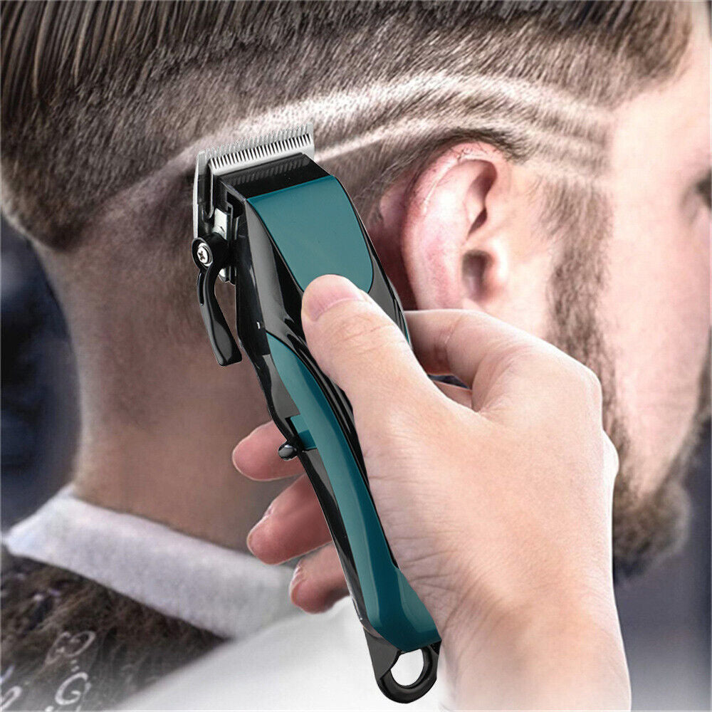 Professional Men Hair Clipper Trimmer Machine Cordless Cut Beard Electric Shaver