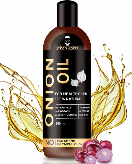 Natural Onion Oil for Hair Regrowth and Hair Fall Control (8 Fl Oz)