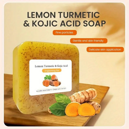 Turmeric Lemon and kojic  acid Soap