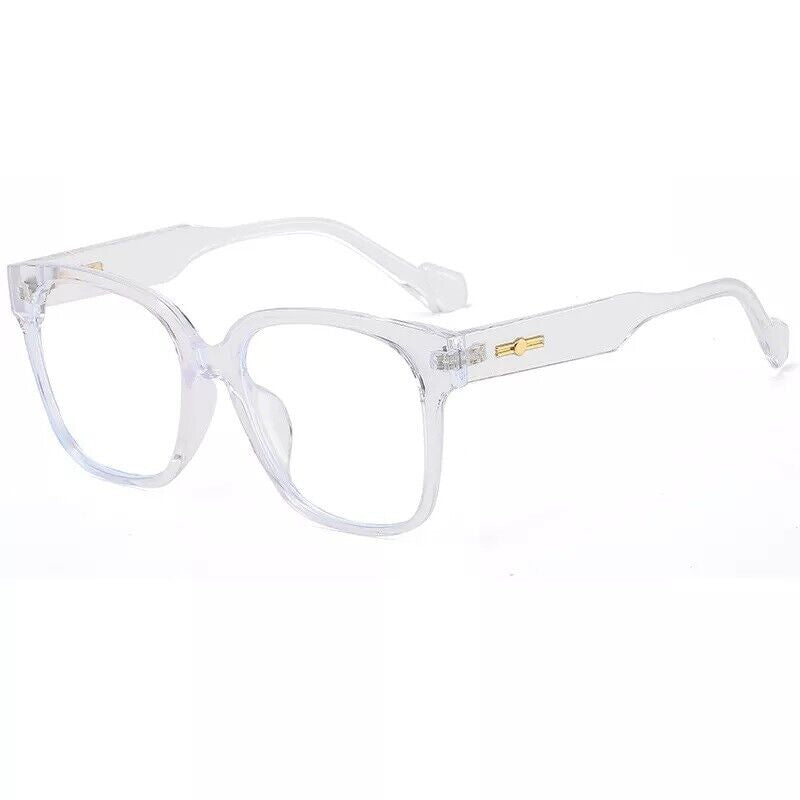 Nerd Square Frame Blue Light Blocking Computer Glasses for Men Women