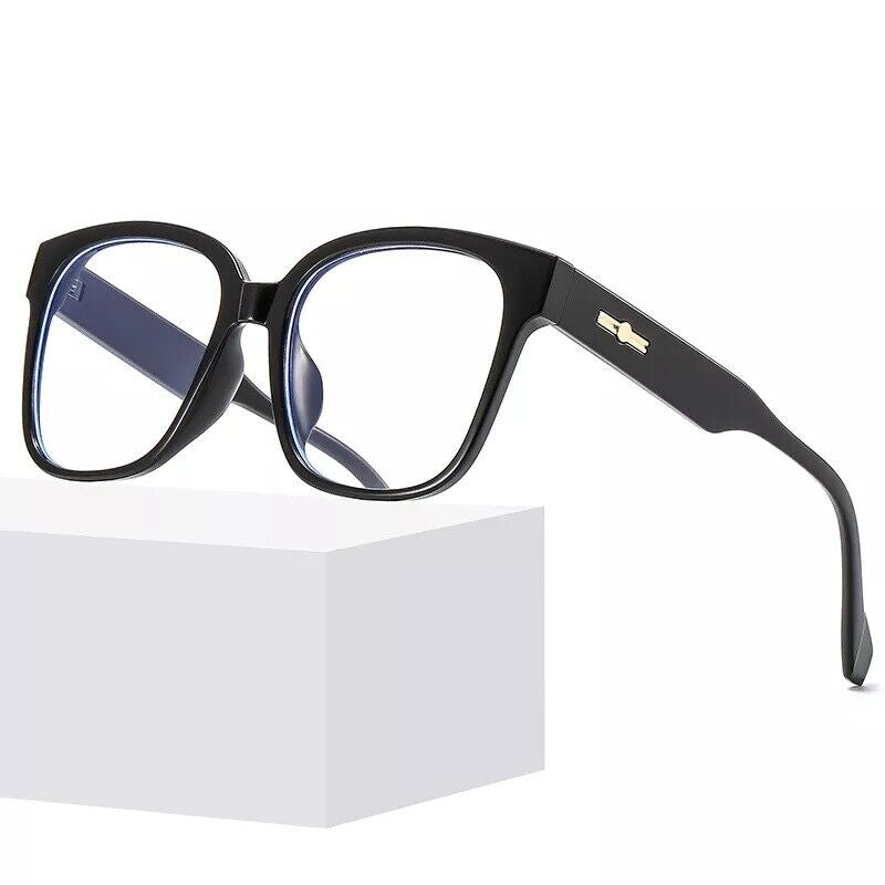 Nerd Square Frame Blue Light Blocking Computer Glasses for Men Women