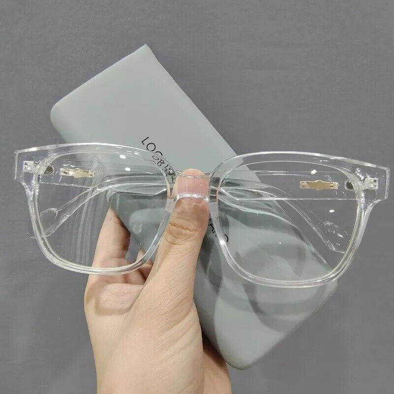 Nerd Square Frame Blue Light Blocking Computer Glasses for Men Women