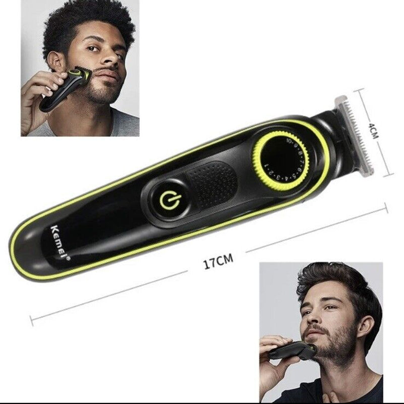 Kemei KM-691 Adjustable Beard Hair Trimmer Grooming for Men Rechargeable NEW