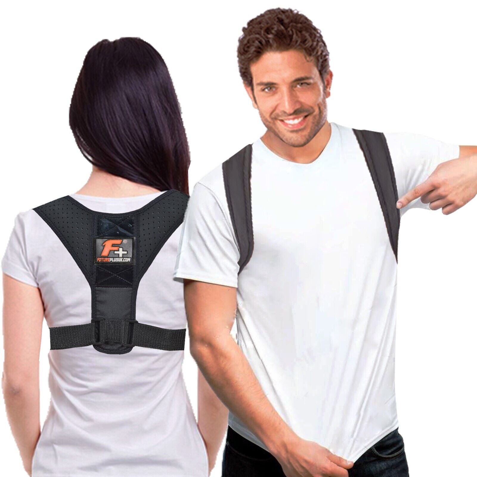 Posture Corrector Back Support Lumbar Shoulder Body Brace Wellness Support Belts