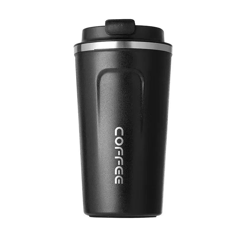 1Pc 500Ml Digital Coffee Mug,Stainless Steel Tea Coffee Mug Thermos Flask Travel Mug, LED Temperature Display Thermal Mug