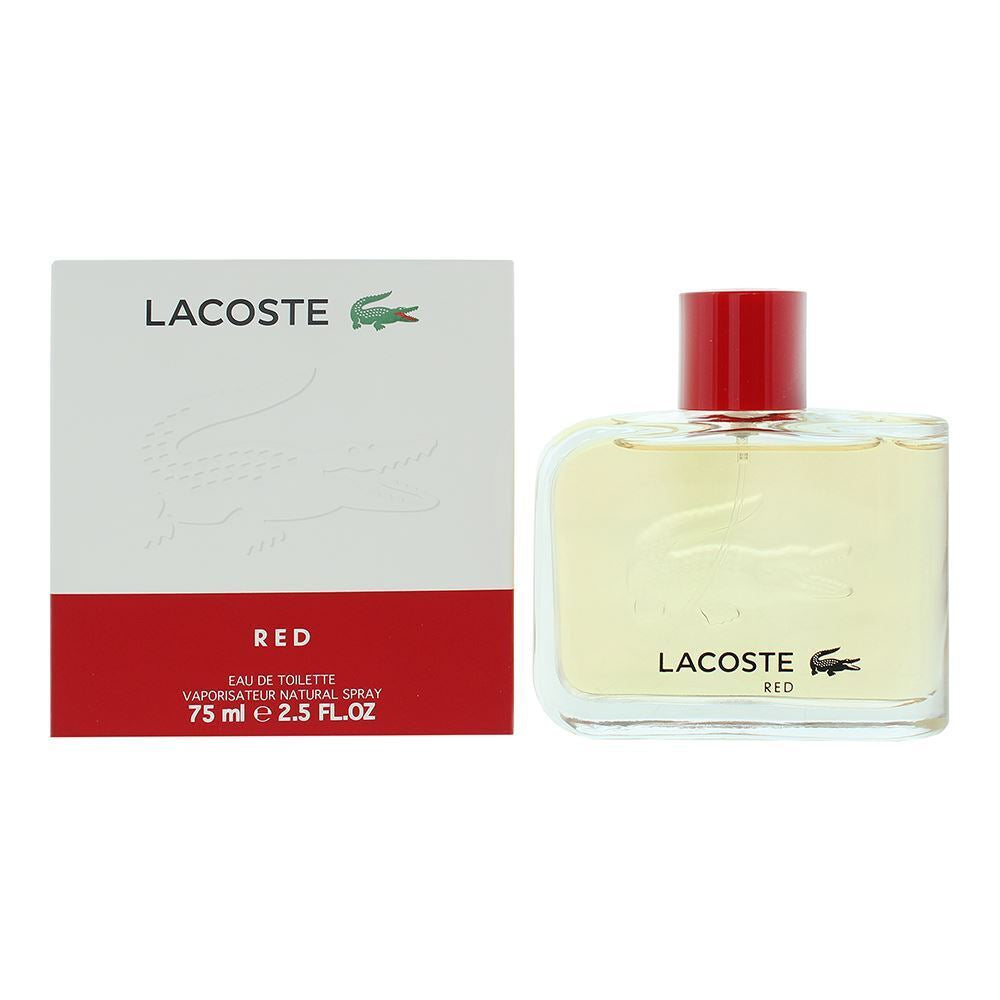 Lacoste Red Eau De Toilette 75Ml Spray for Him