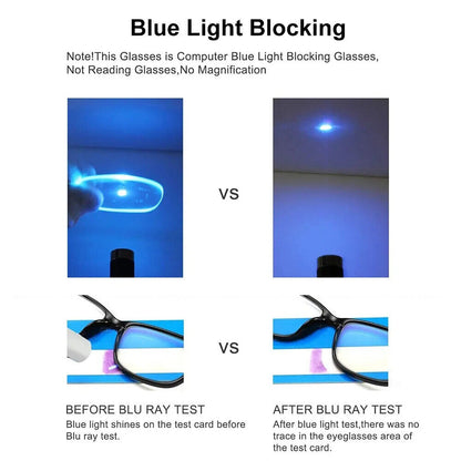 Blue Light Blocking Glasses for Men & Women anti Glare Computer Gaming Glasses