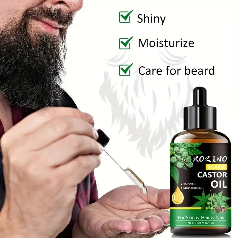 Black Castor Oil For Beards .