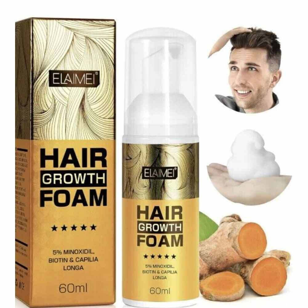 Hair Growth Moussmi Hair Growth Moisturizing Scalp anti Loss Hair Care 60Ml 2024