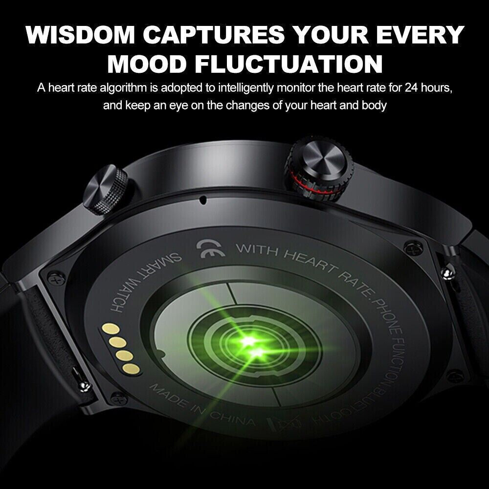 Bluetooth Call Smart Watch Men Heart Rate NFC Waterproof Sports Fitness Trackers