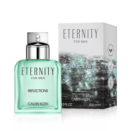 Calvin Klein Eternity for Men Reflections 100Ml EDT Spray - Brand New