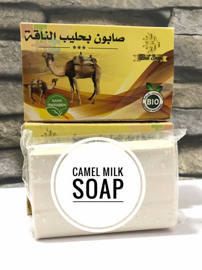 CAMEL MILK SOAP MOROCCO ORGANIC VITAMINS - B- B12- C-NOURISHING HYDRATING