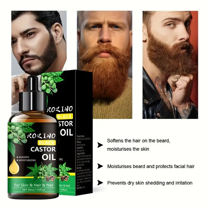 Black Castor Oil For Beards .