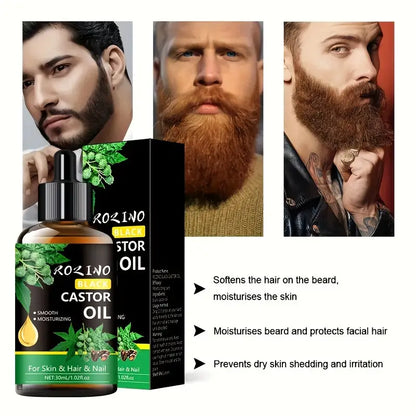 Black Castor Oil For Beards .