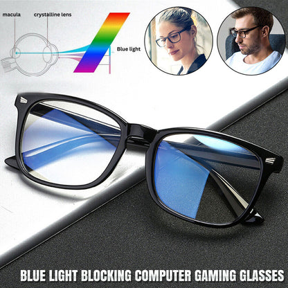 Blue Light Blocking Glasses for Men & Women anti Glare Computer Gaming Glasses