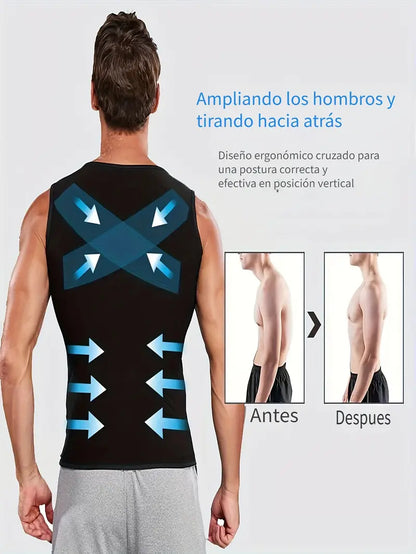 Men's Elite Moisture-Wicking Compression Tank Top