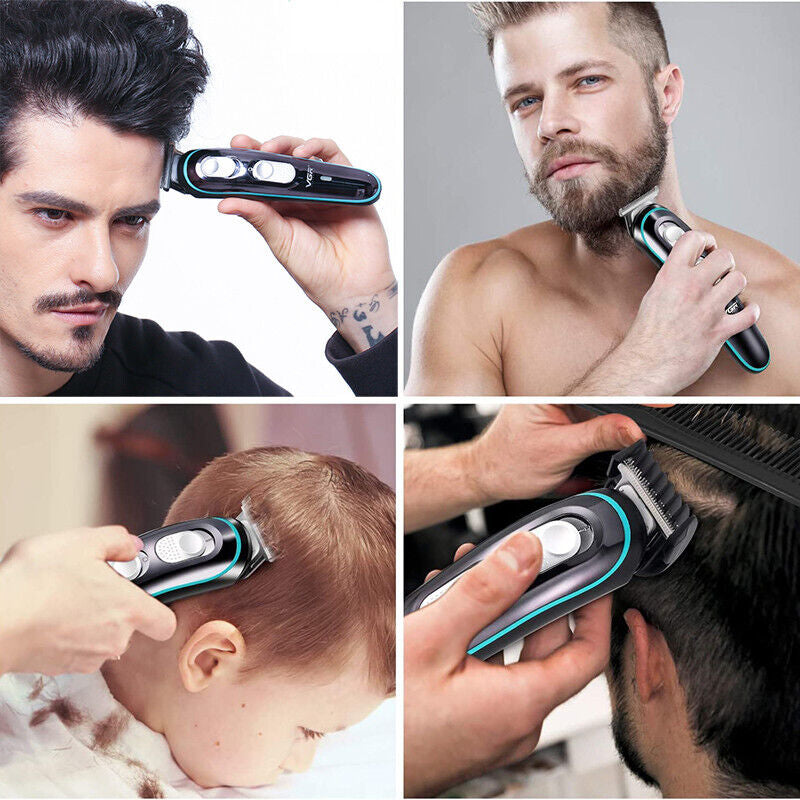 Professional Electric Mens Hair Clippers Shaver Trimmers Machine Cordless Beard