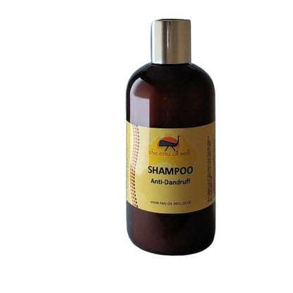 Anti-Dandruff Shampoo with Emu Oil - Soothe Scalp, Reduce Flakes - 250Ml