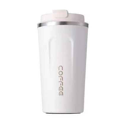 1Pc 500Ml Digital Coffee Mug,Stainless Steel Tea Coffee Mug Thermos Flask Travel Mug, LED Temperature Display Thermal Mug