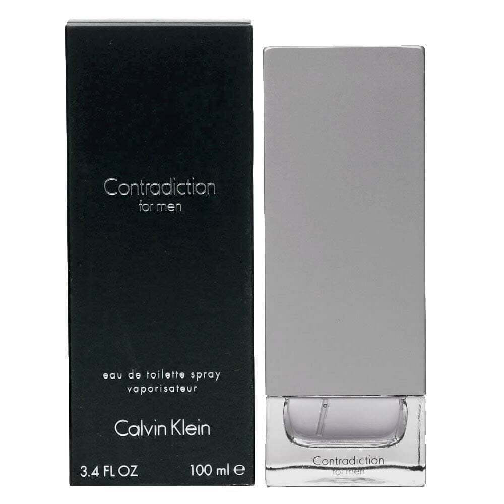 CK CALVIN KLEIN CONTRADICTION for MEN 100ML EDT SPRAY - NEW BOXED & SEALED - UK